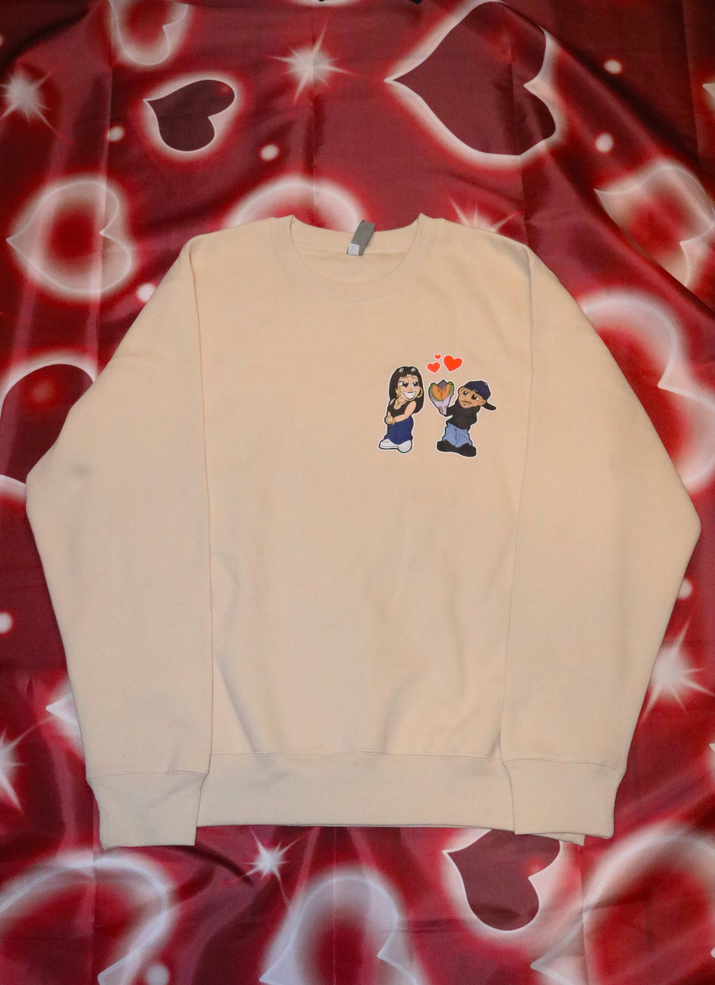 Beige Torta Nation Crewneck