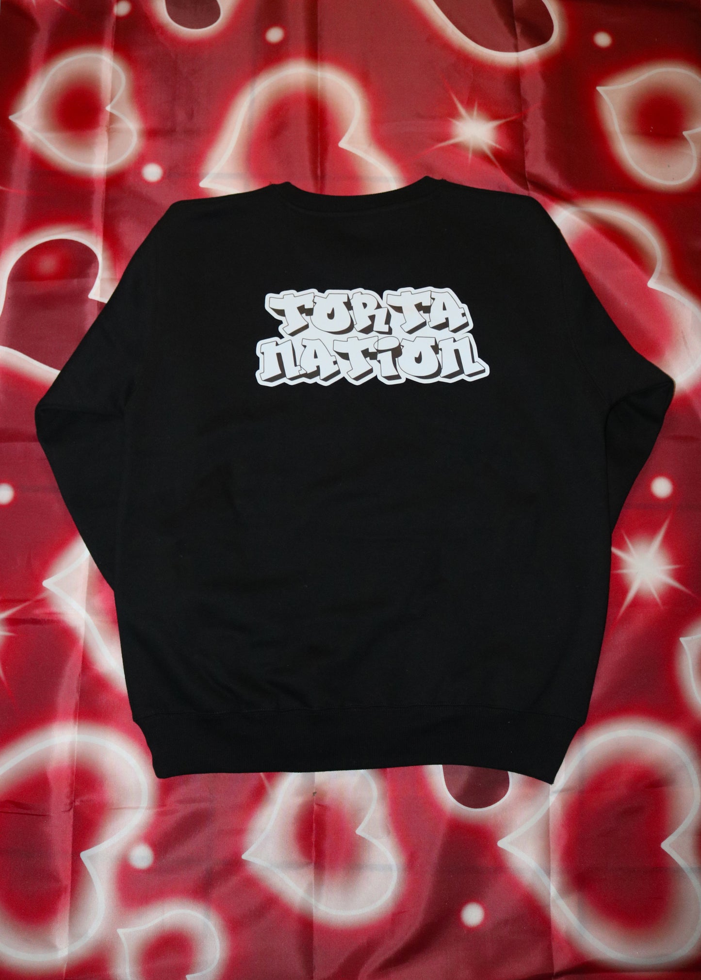 Black Torta Nation Crew Neck