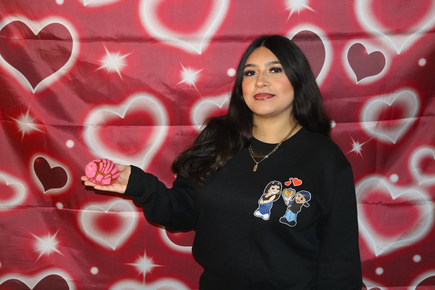 Black Torta Nation Crew Neck