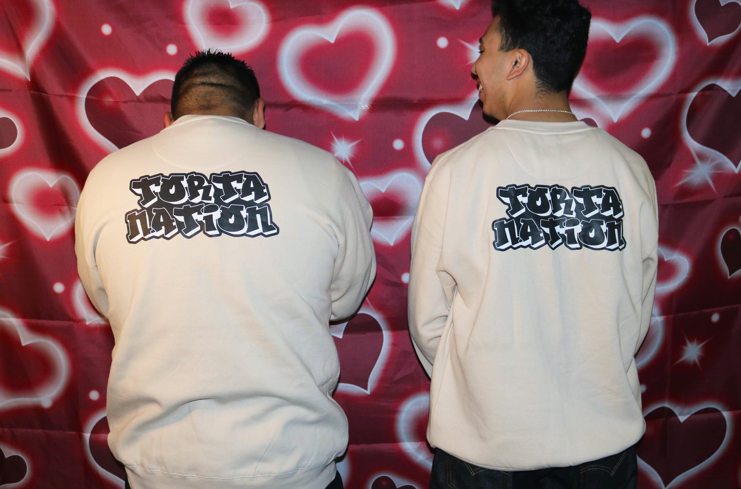 Beige Torta Nation Crewneck