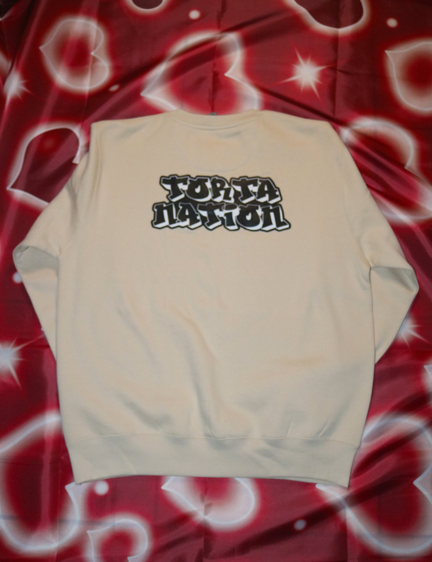 Beige Torta Nation Crewneck